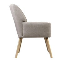 Kings Armchair Lounge Chair Armchairs Accent Chairs Sofa Couch Fabric Beige Kings Warehouse 