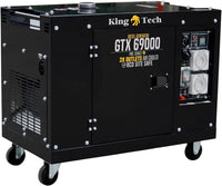 KINGTECH 8.4kW Max 6kW Rated Diesel Generator Single Phase Kings Warehouse 