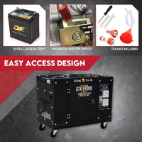 KINGTECH 8.4kW Max 6kW Rated Diesel Generator Single Phase Tools Kings Warehouse 
