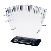 Kitchen 17 Pc Knife Set w/ Block & Sharpener Chef Bread Steak Knives Home & Garden Kings Warehouse 