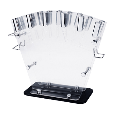 Kitchen 17 Pc Knife Set w/ Block & Sharpener Chef Bread Steak Knives Home & Garden Kings Warehouse 