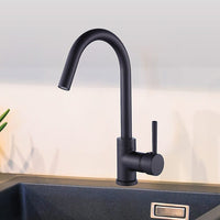 Kitchen Mixer Tap Faucet Basin Laundry Sink - BLACK Kings Warehouse 