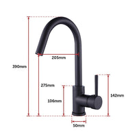 Kitchen Mixer Tap Faucet Basin Laundry Sink - BLACK Kings Warehouse 