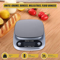 Kitchen Scale Digital Postal LCD Electronic Weight Scales Food Shop 10kg/1g Home & Garden Kings Warehouse 