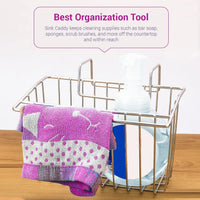 Kitchen Sink Storage Organizer Basket Kings Warehouse 