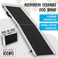 Klika Foldable Aluminium Dog Ramp - 122 x 38 cm Kings Warehouse 