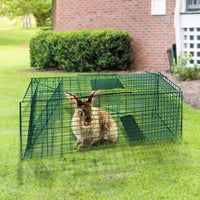 Klika Humane Live Animal Trap Possum Rat Rabbit Hare Catcher Folding Cage Pet Care Kings Warehouse 