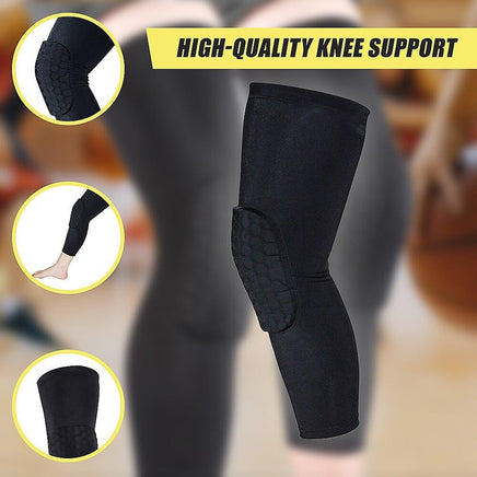 Knee Sleeve Compression Support Brace – Sports Running, Gym & Injury Protection Health & Beauty Kings Warehouse 