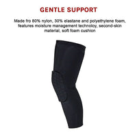 Knee Sleeve Guard Support Brace Sport Compression Calf Running Health & Beauty Kings Warehouse 