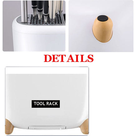 Knife Holder Multifunctional Household Drainage Knife Storage Rack Table Rack Kings Warehouse 