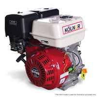 Kolner 16hp 25.4mm Horizontal Key Shaft Q Type Petrol Engine - Recoil Start