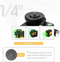 KT200P Laser Tripod 360 Rotating Turning Pivoting Base for 1/4 inch Laser Level Kings Warehouse 