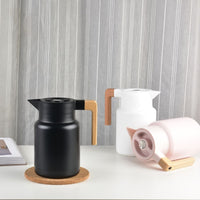 Kylin 304 Stainless Steel Japanese Vaccum Jug 1.3L - Black Home & Garden Kings Warehouse 