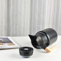 Kylin 304 Stainless Steel Japanese Vaccum Jug 1.3L - Black Home & Garden Kings Warehouse 