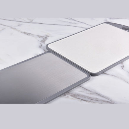 Kylin 316 Stainless Steel Double Side Cutting Single Board 39*26cm One piece Home & Garden Kings Warehouse 