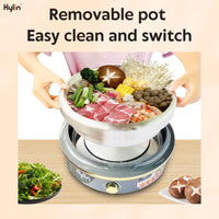 Kylin Electric 1500W Hotpot with Stainless Steel Inner Pot 4L AU-K2011 Appliances Kings Warehouse 