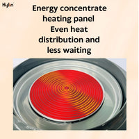 Kylin Electric 1500W Hotpot with Stainless Steel Inner Pot 4L AU-K2011 Appliances Kings Warehouse 