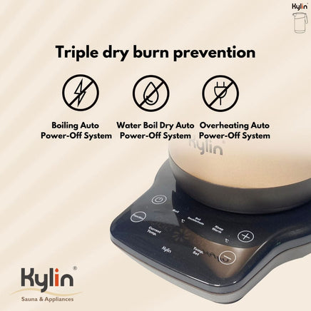 Kylin Vacuum Thermal Insulated Kettle 1.5L AU-K5051 Appliances Kings Warehouse 