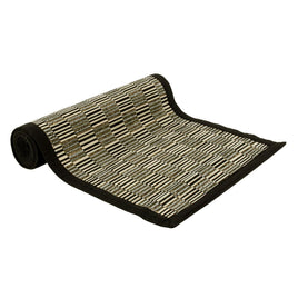 Ladelle Baku Kitchen / Dining Table Runner Black Home & Garden Kings Warehouse 