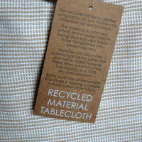 Ladelle Beige Eco Cotton Rich Tablecloth 150 x 265 cm Home & Garden Kings Warehouse 