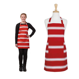 Ladelle Butcher Cotton Teen Apron Red Home & Garden Kings Warehouse 