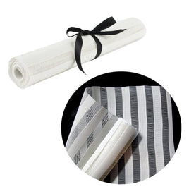 Ladelle Cairo Ivory Vinyl Table Runner 30 x 155 cm Home & Garden Kings Warehouse 