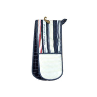 Ladelle Entertainer Charcoal Double Oven Mitt 17 x 89 cm Home & Garden Kings Warehouse 