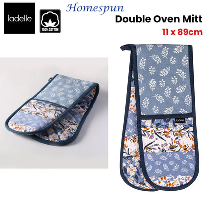 Ladelle Homespun Double Oven Mitt 17 x 89 cm Home & Garden Kings Warehouse 