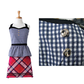 Ladelle Khloe Cotton Apron 68 x 79 cm Home & Garden Kings Warehouse 