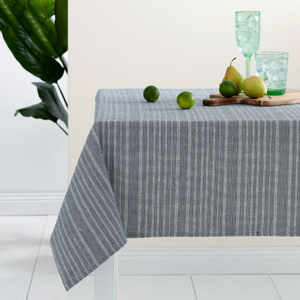 Ladelle Navy Eco Cotton Rich Tablecloth 150 x 300 cm Home & Garden Kings Warehouse 