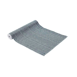 Ladelle Repose Ribbed 100% Cotton Table Runner Navy Home & Garden Kings Warehouse 