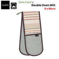 Ladelle Sanctuary Cream Double Oven Mitt 17 x 89 cm Home & Garden Kings Warehouse 