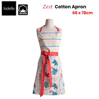 Ladelle Zest Cotton Apron 68 x 78 cm Home & Garden Kings Warehouse 