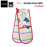 Ladelle Zest Double Oven Mitt 17 x 89 cm Home & Garden Kings Warehouse 