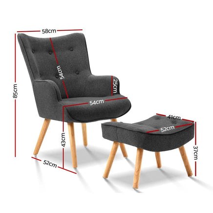LANSAR Lounge Accent Chair End of Year Clearance Sale Kings Warehouse 