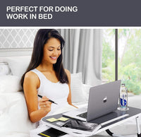 Laptop Bed Desk with Storage and foldable legs for Adults, Kids & Home Office Boxing Day Bash Kings Warehouse 