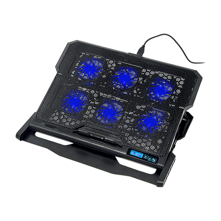 Laptop Cooling Pad with Adjustable Fan Stand – Fits 11" to 17" Notebooks Electronics Kings Warehouse 