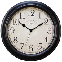 Large 41cm Wall Clock Silent Home Wall Decor Retro Clock for Living Room Kitchen Home Office