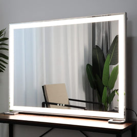 Large Hollywood Makeup Mirror 3 Modes Lighted and Smart Touch Control (92 x 68 cm) Kings Warehouse 