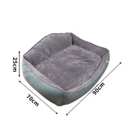 Large Pet Dog Bed Soft Warm Removable Washable High Back Mattress Puppy Mat L Kings Warehouse 