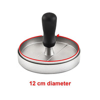Large Round Hamburger Patty Maker Grill Press Burger Metal Mold Cooking Tools Home & Garden KingsWarehouse 