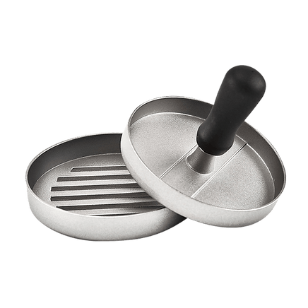 Large Round Hamburger Patty Maker Grill Press Burger Metal Mold Cooking Tools Home & Garden KingsWarehouse 