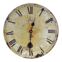 Large Vintage Wall Clock Kitchen Office Retro Timepiece Kings Warehouse 