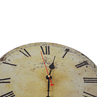 Large Vintage Wall Clock Kitchen Office Retro Timepiece Kings Warehouse 