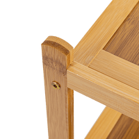 Large Wooden 5 Tiers Hat Coat Stand Clothes Shoe Rack Hanger Hooks Shelf Storage Furniture Kings Warehouse 