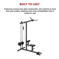 Lat PullDown Low Row Fitness Machine Sports & Fitness Kings Warehouse 