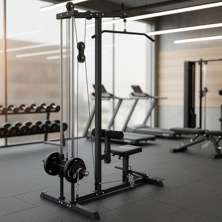 Lat PullDown Low Row Fitness Machine Sports & Fitness Kings Warehouse 