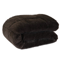 Laura Hill 500gsm Faux Mink Quilt Comforter - King Kings Warehouse 