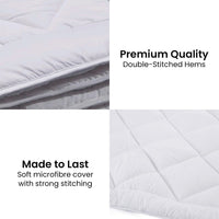 Laura Hill 800gsm Microfibre Bamboo Quilt Comforter - King Kings Warehouse 