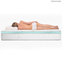 Laura Hill Cool Gel Memory Foam Mattress Topper - King Kings Warehouse 